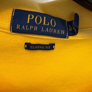 Polo by Ralph Lauren Mens 2 button short sleeve cotton polo shirt